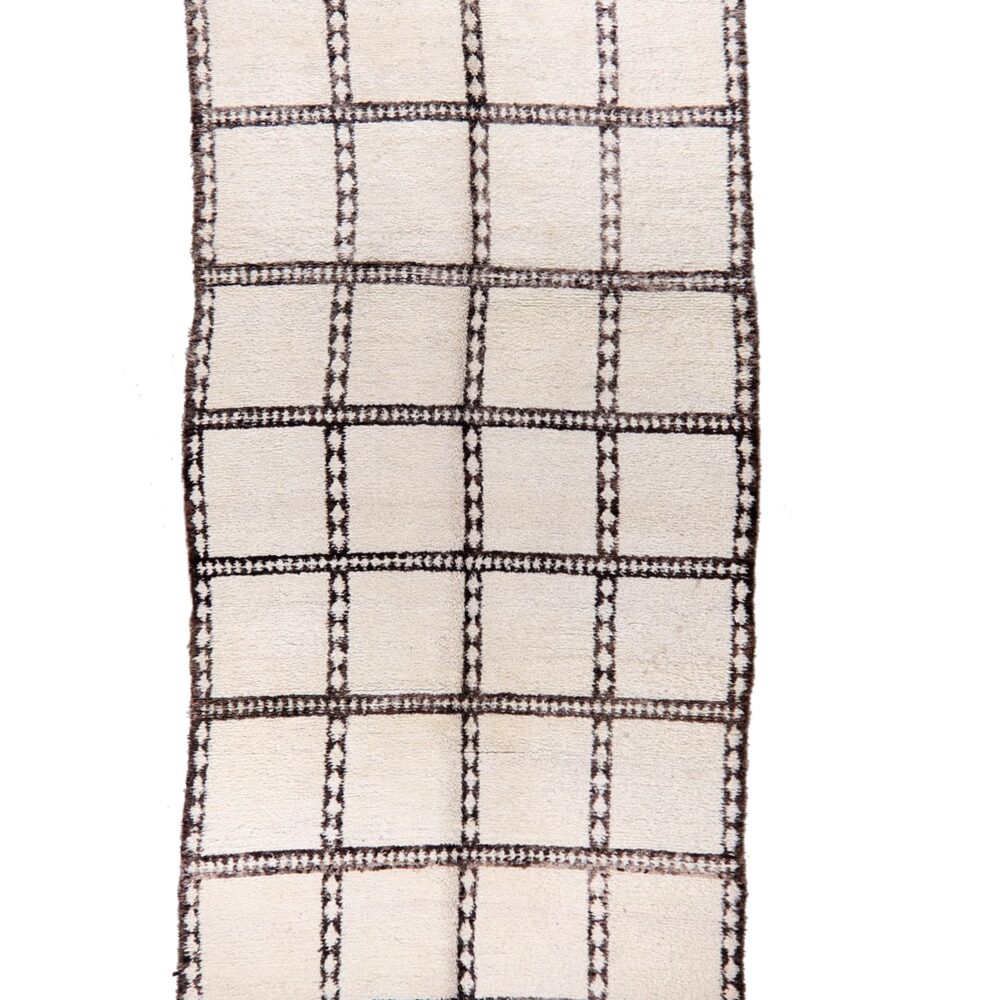 BO-2076 Vintage Mid Atlas Wool Tribal Moroccan Area Rug 6'-0"x 13'-5"