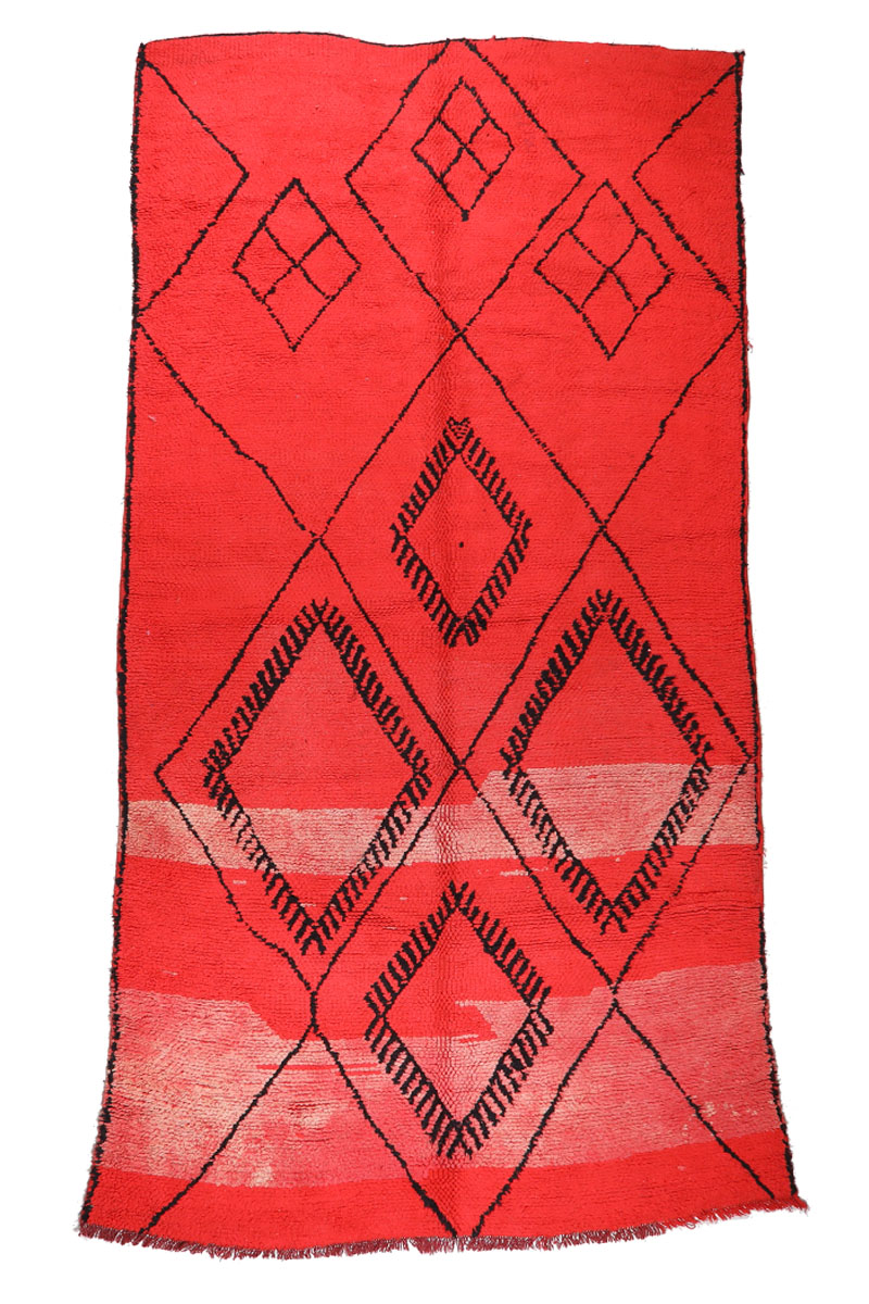 A closer look at Moroccan Berber Industrial Jute Rug