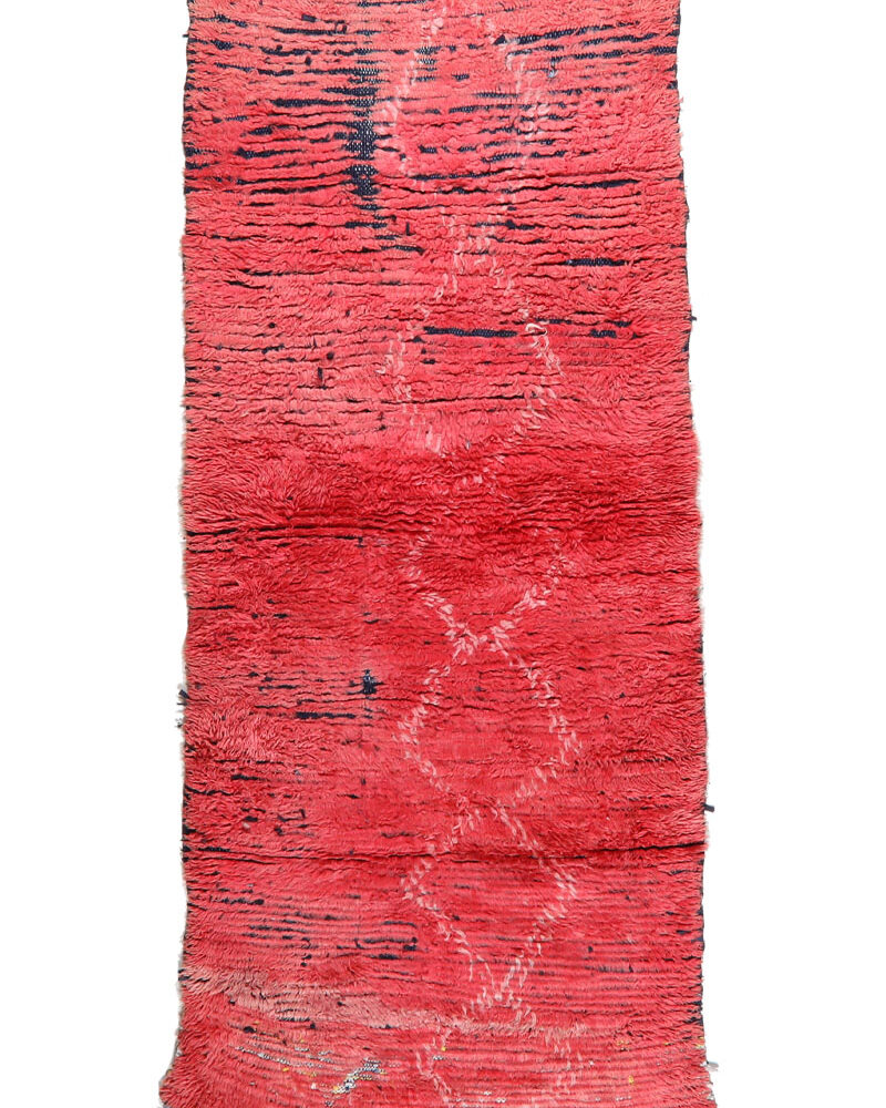 BJ-1391 Atlas Style Vintage Moroccan Area Rug 3'-7"x 8'-0"