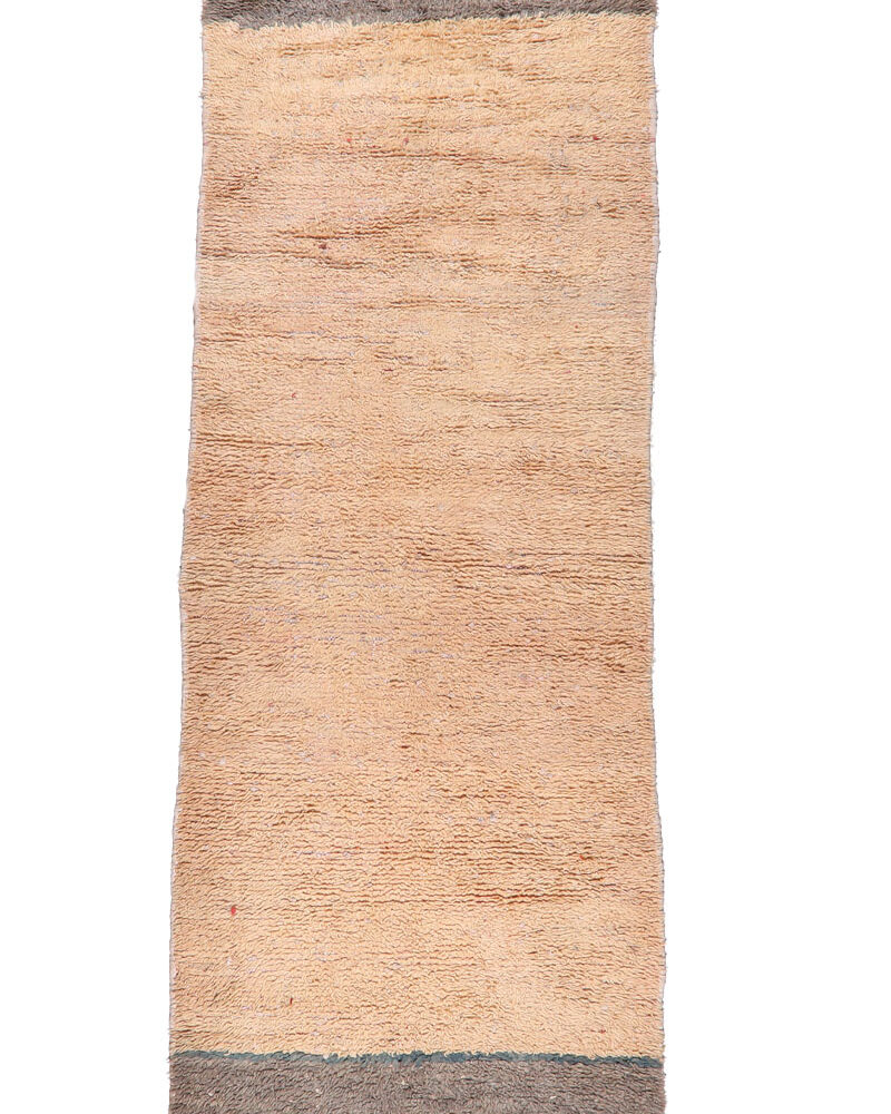 BJ-2416 Vintage Tribal Style Wool Moroccan Area Rug 3'-6"x 9'-0"