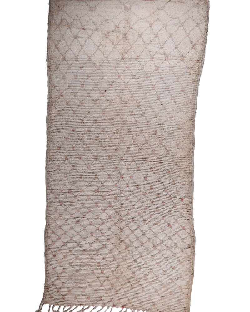 BO-306 Vintage Berber Tribal Style Moroccan Area Rug 5'-10"x 12'-0"