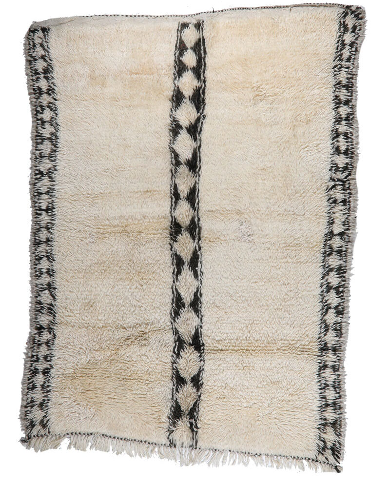 BO-170 Handmade Tribal Style Vintage Moroccan Area Rug 5'-9"x 7'-10"