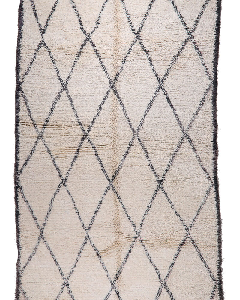 BO-244 classic carpet Atlas Wool Tribal Moroccan Area Rug 6'-1"x 10'-5"