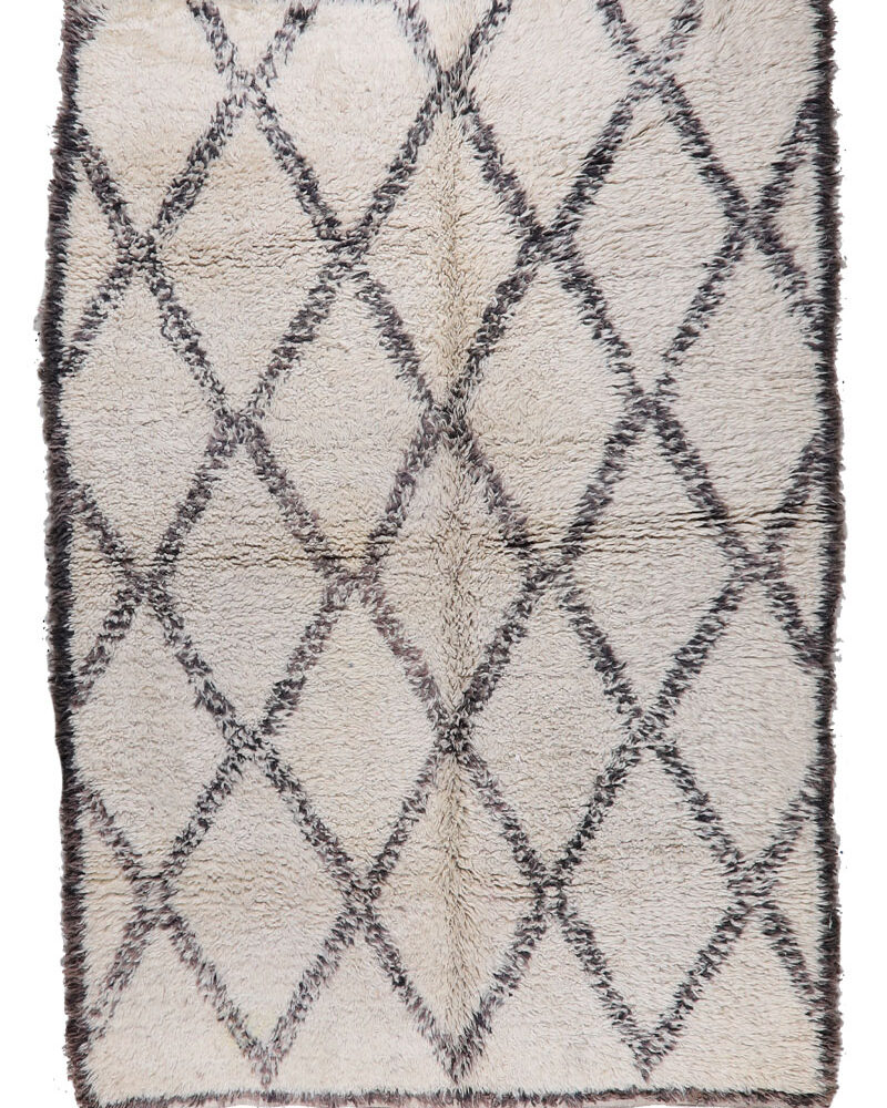 BO-741 classic carpet Atlas Style Wool Tribal Moroccan Area Rug 5'-9"x 8'-6"