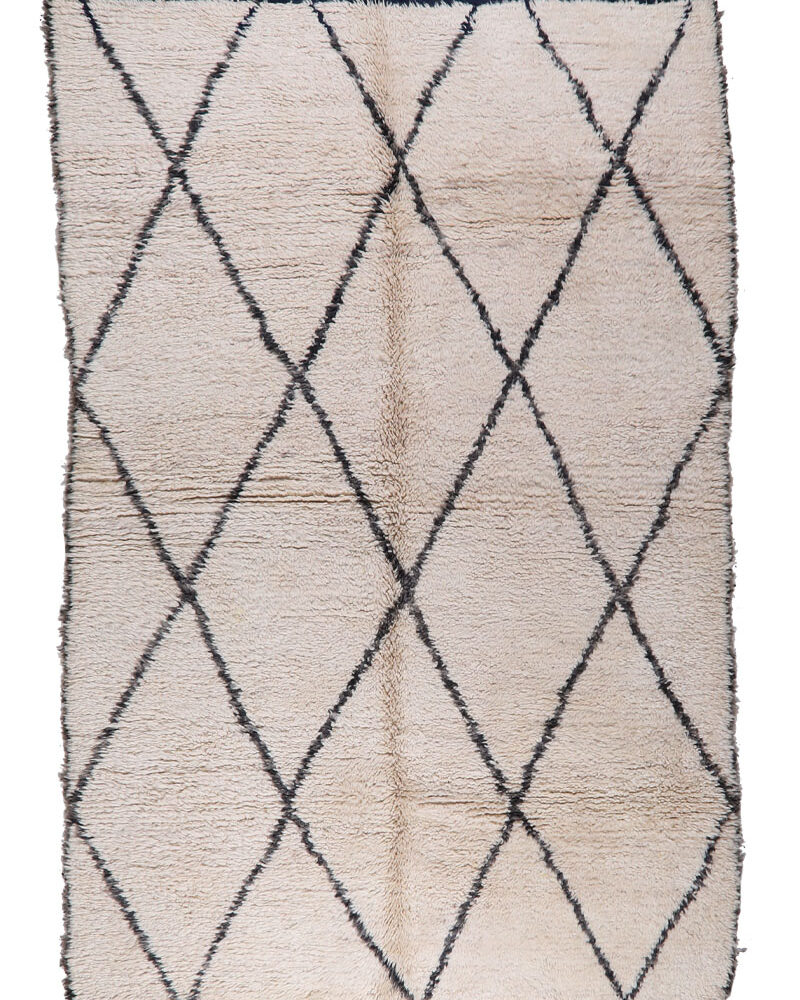 BO-776 classic carpet Atlas Style Wool Tribal Moroccan Area Rug 5'-8"x 8'-9"