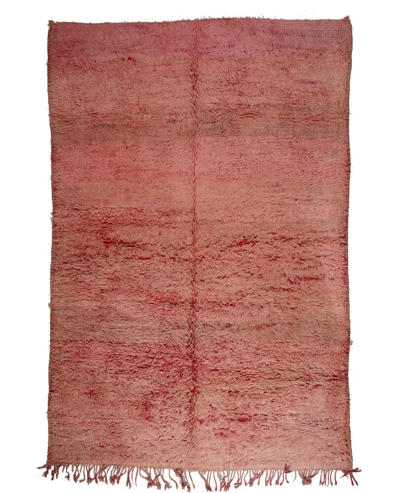 BM-1137 Berber Carpet Vintage Moroccan Area Rug 6'-2"x 9'-5"