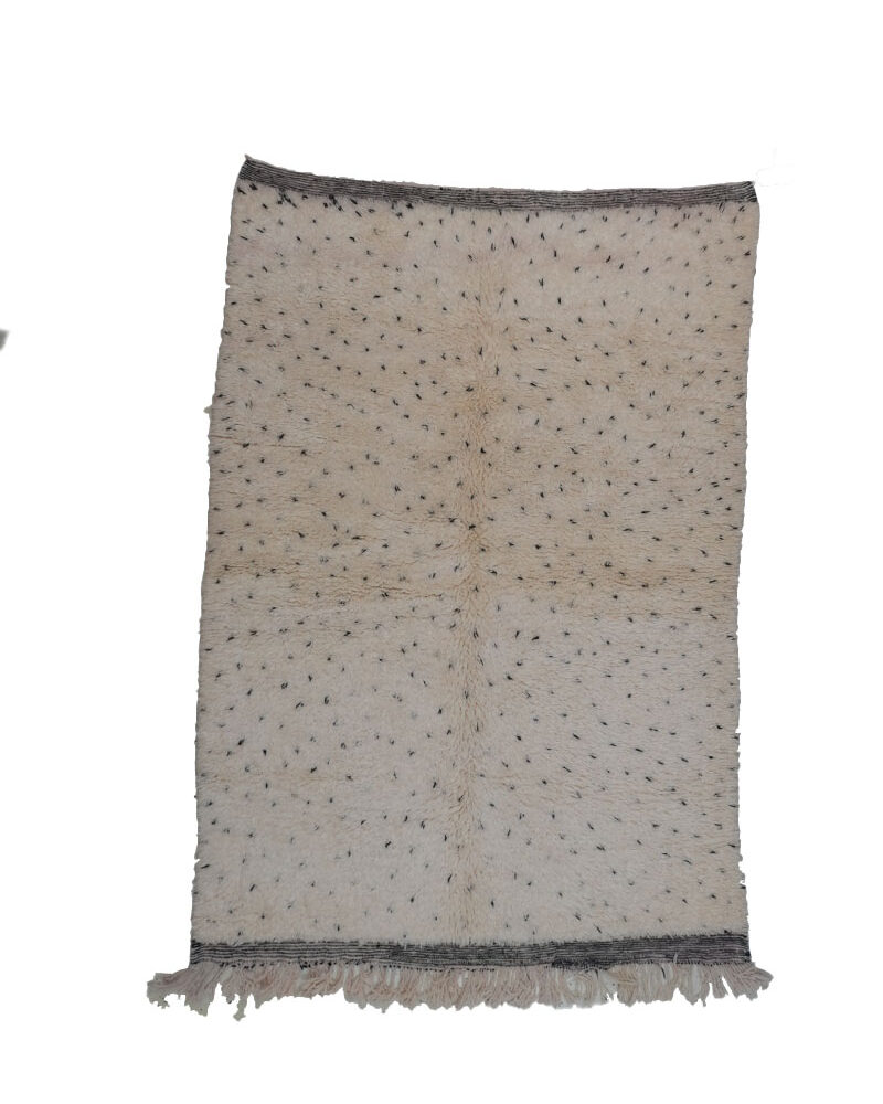 BO-1006 New Berber Style Wool Moroccan Area Rug 5'-9"x 8'-6"