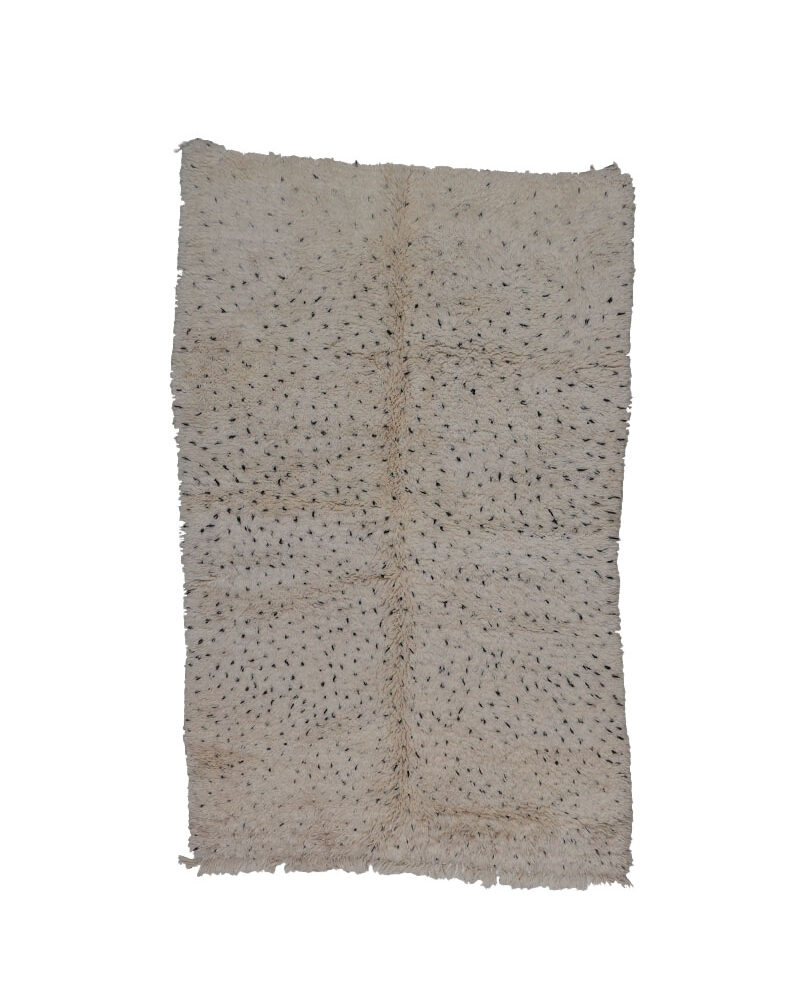 BO-1005 Vintage Berber Wool Moroccan Area Rug 5'-4"x 8'-5"