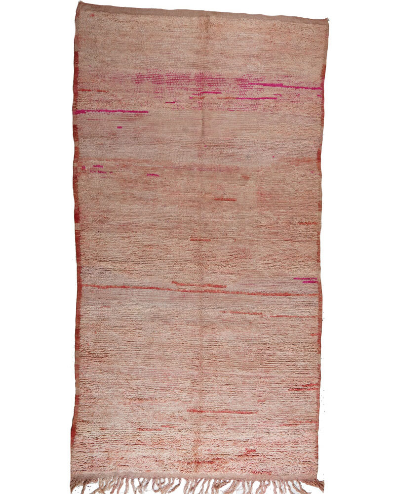 BM-1325 Berber Carpet Vintage Moroccan Area Rug 5'-9"x 11'-0"