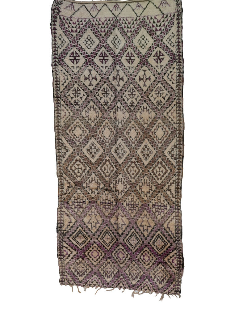 BO-1214 classic carpet Atlas Style Wool Tribal Moroccan Area Rug 7'-0"x 16'-0"