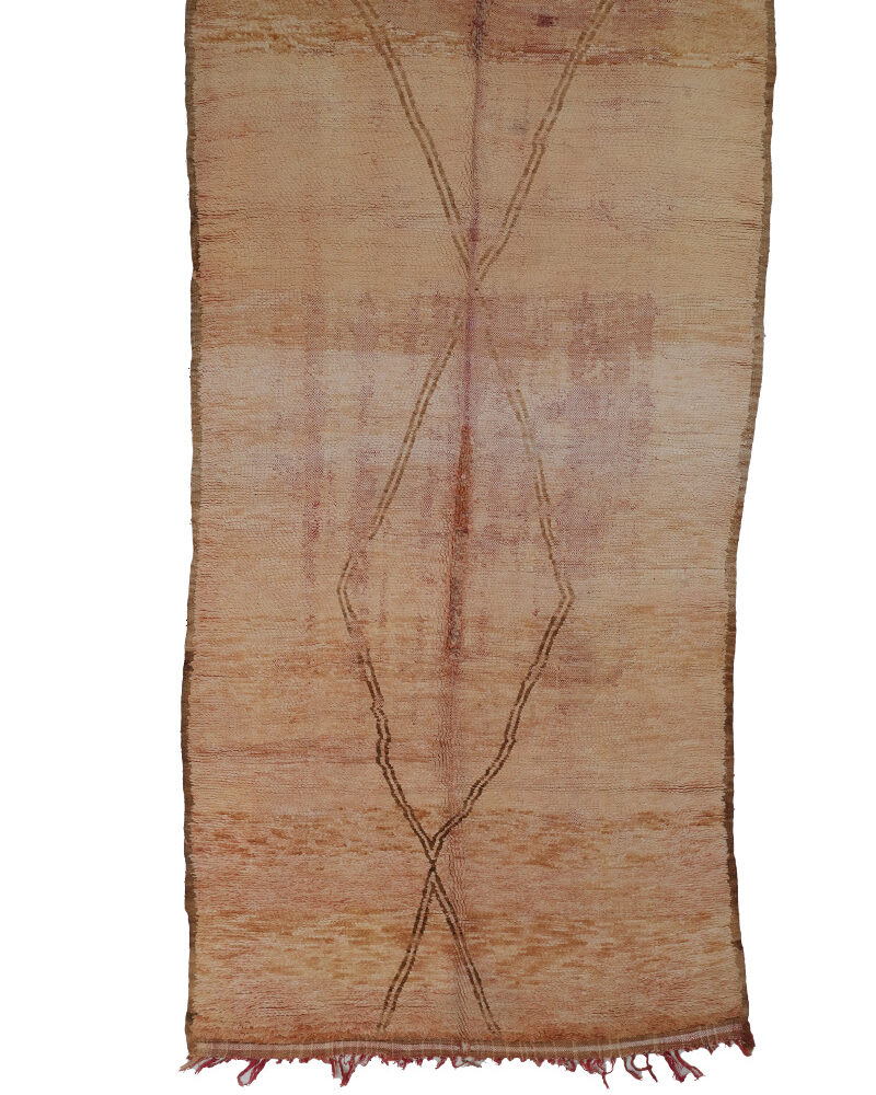 BJ-2378 Boujad Mid Atlas Style Wool Tribal Moroccan Area Rug 5'-8"x 11'-10"