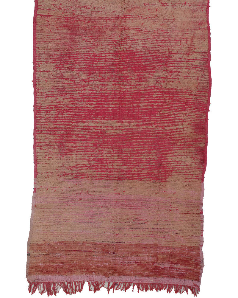 BM-2004 Vintage Classic Style Wool Tribal Moroccan Area Rug 4'-9"x 8'-0"