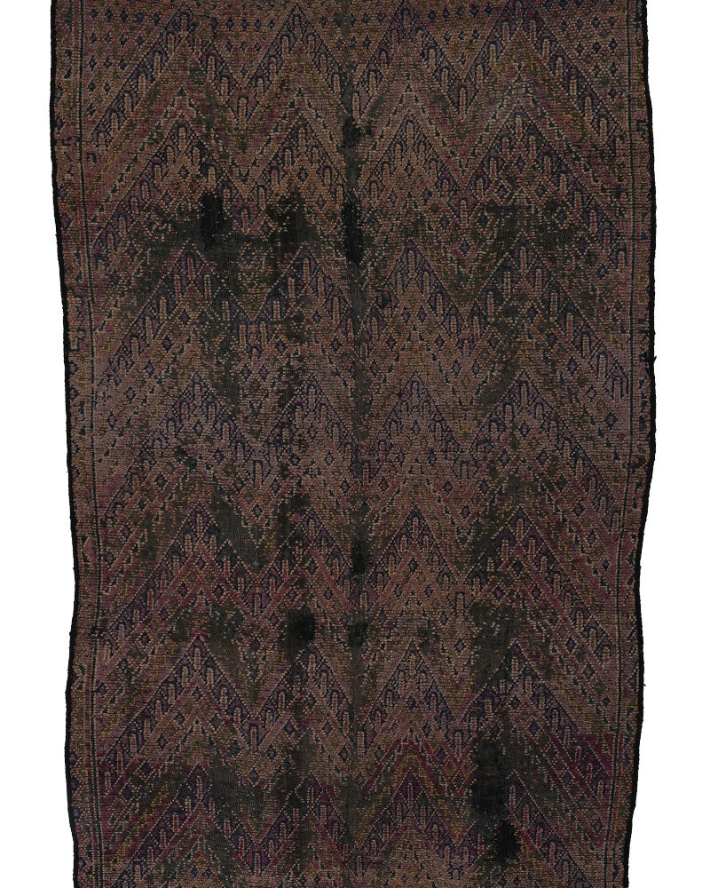 BM-2173 Vintage Beni Mguild Atlas Style Wool Moroccan Area Rug 5'-4"x 8'-9"