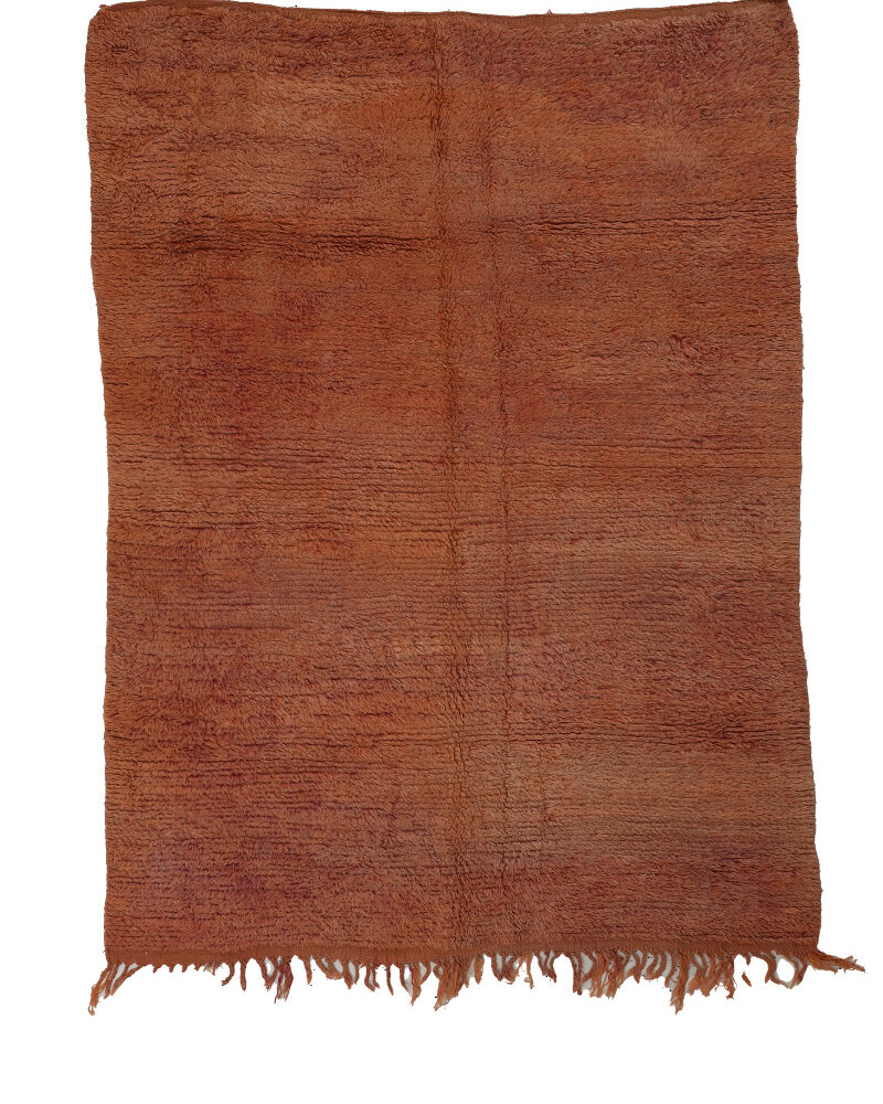 BM-2334 Vintage Atlas Style Wool Moroccan Area Rug 6'-3"x 8'-5"