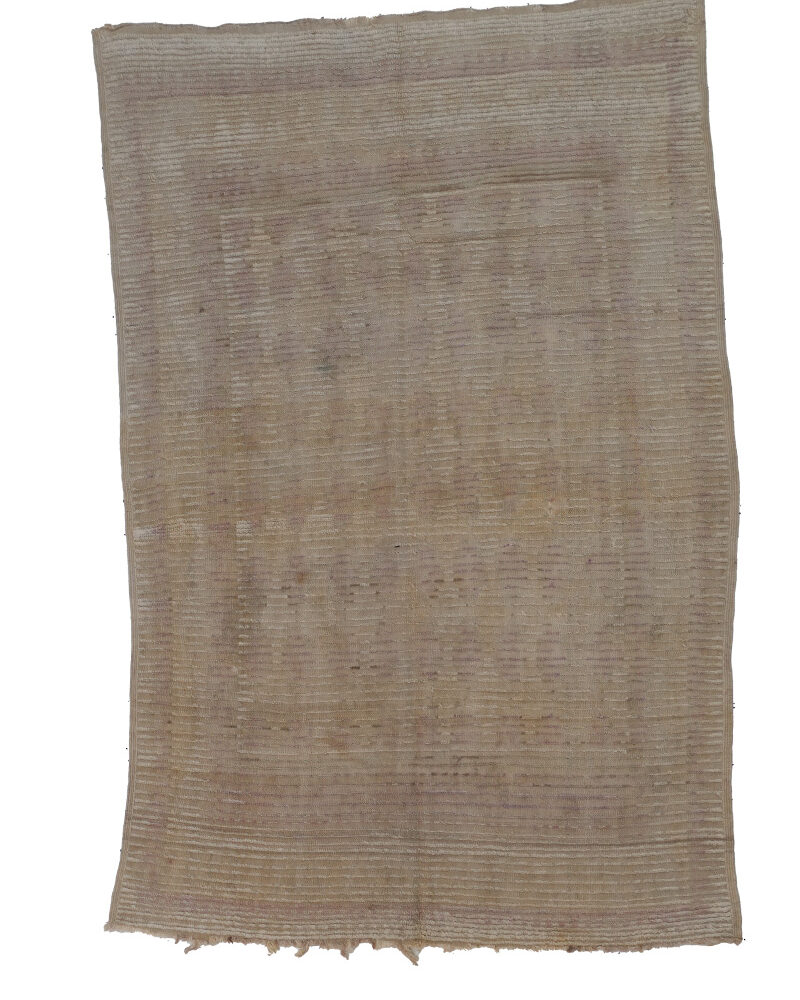 BO-2014 Vintage Atlas Style Wool Moroccan Area Rug 5'-5"x 8'-2"