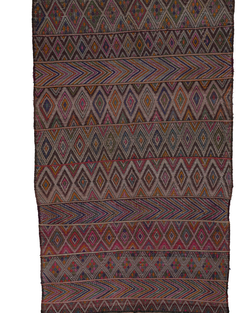 ZY-2007 Vintage Atlas Style Wool Moroccan Area Rug 5'-7"x 10'-0"