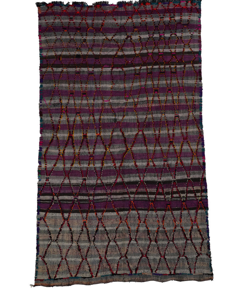 TL-2131 Nomad carpet Sahara Wool Tribal Moroccan Area Rug 6'-0"x 10'-0"