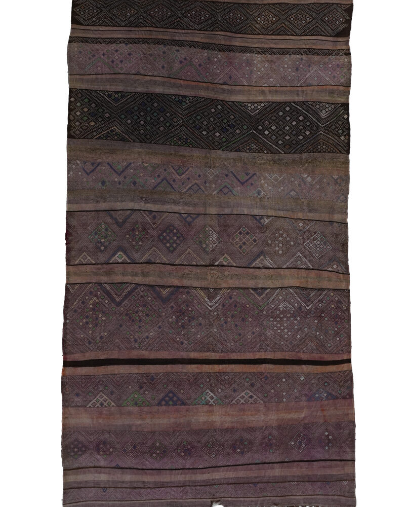 ZY-2300 Vintage Nomad Style Berber Antique Moroccan Area Rug 6'-0"x 11'-0"