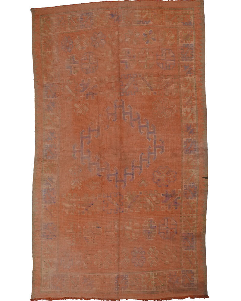 BJ-2032 classic carpet Atlas Wool Tribal Moroccan Area Rug 5'-4"x 9'-1"