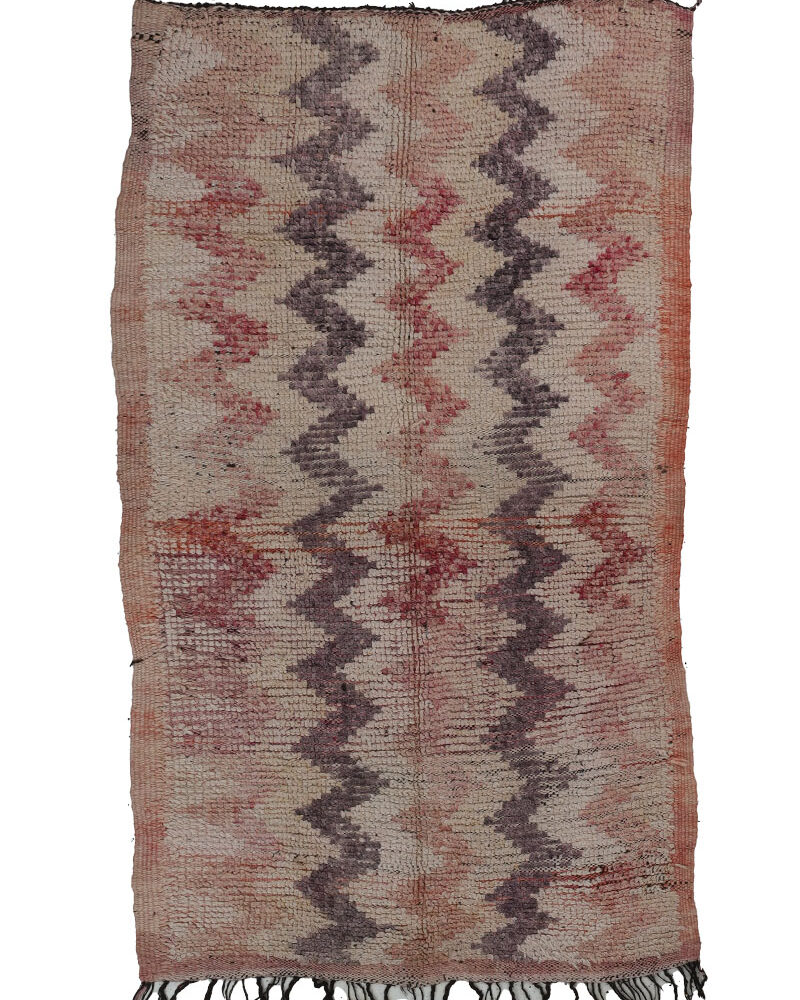 BJ-2033 classic carpet Atlas Wool Tribal Moroccan Area Rug 5'-0"x 8'-10"