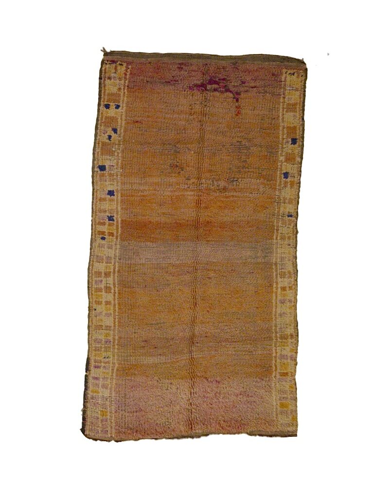 BM-3088 Vintage Tribal Style Wool Atlas Moroccan Area Rug 4'-0"x 7'-4"