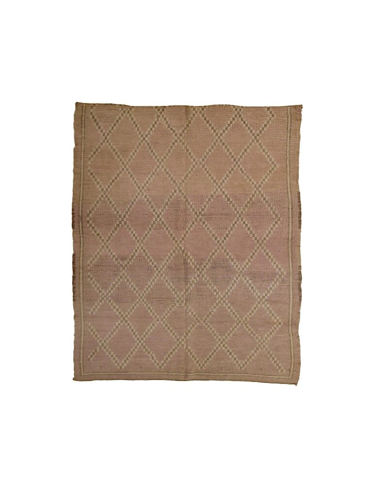 BO-3039 Vintage Tribal Style wool Atlas Moroccan Area Rug 6'-3"x 7'-9"