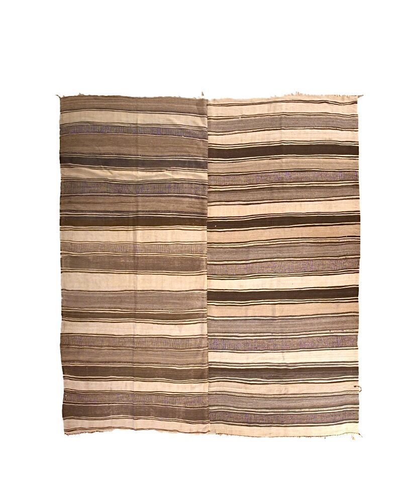 TZ-3005 Vintage Tribal Style High Atlas Moroccan Area Rug 9'-1"x 10'-6"